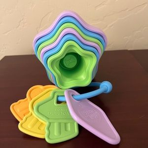 NWOT - Green Toys First Keys & Stacking Cups